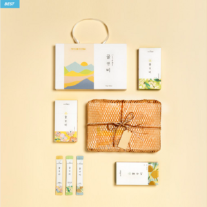 [꿀앤비] 천연벌꿀 아카시아 야생화 밤 스틱3종세트(국내산-경남 창녕군), 기본선물박스, 1개, 300g