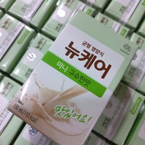 뉴케어 구수한맛 미니 누룽지맛 빨대형 1박스, 110Kcal, 24개, 150ml