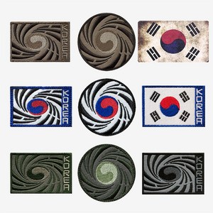 아이언 로미오 태극기 벨크로 패치 모음 IRON ROMEO 밀리터리 군인 경찰 KOREA FLAG PATCH 한강사