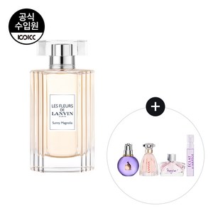 [코익퍼퓸] 레 플레르 드 랑방 써니 매그놀리아 EDT 90ml 기획세트, 1개