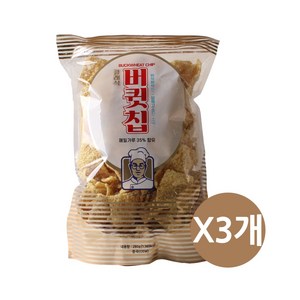 메밀과자 버큇칩 메밀가루35% 함유, 1세트, 840g