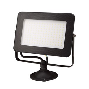 장수램프 LED 투광등 100W 블랙 (방수등급 IP67) 천장등, 주광색(하얀빛), 1개