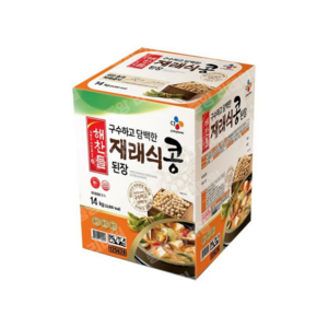 [CJ제일제당] 해찬들 구수하고 담백한 재래식 콩된장 골드 14kg, 1개