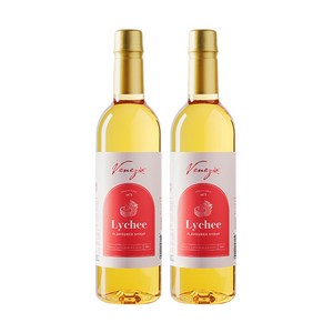 베네치아 리치시럽 750ml 2개세트, 2개