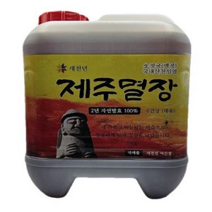 새천년 제주멸치액젓 제주멸장 9kg, 1개