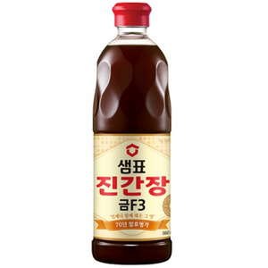 샘표 진간장 금 F3, 860ml, 9개