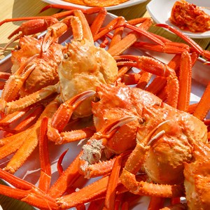 [수율보장] 주문진 박달형 연지홍게 자숙홍게 찜발송 산지직송 3kg (9-11미), 1box
