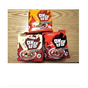 삼양 맵탱라면 3종(맵탱마늘조개라면 +맵탱흑후추소고기라면+ 맵탱청양고추대파라면 ), 1세트