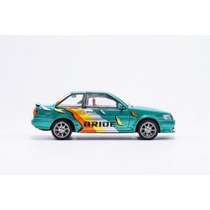 DCT 다이캐스트 미니카 1:64 토요타 AE86 (그린), 1개