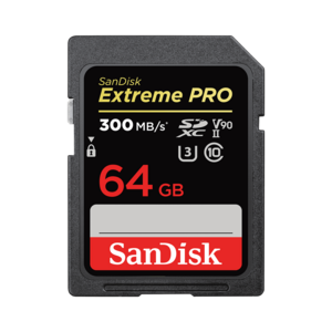 샌디스크코리아 공식인증정품 Extreme Pro2 익스트림 프로2 SD메모리카드 UHS-2 V90 SDSDXDK 64GB, 1개