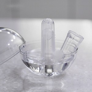 메디토이 손가락 칫솔 2P + 다기능 케이스 1P, 1개