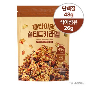 플라이밀 솔티드카라멜 그래놀라 시리얼, 250g, 1개