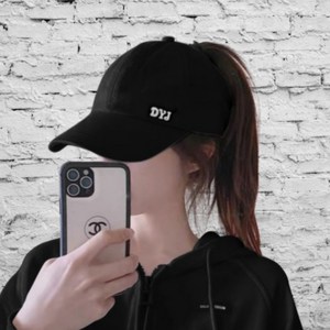 디안젤로 DYJ 머리묶고쓰는모자 여성볼캡 여자야구모자