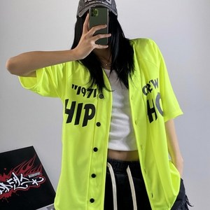 [당일출고] 디디댄스 자체제작 27 힙합 크루 야구티 남방 걸스힙합 방송댄스 댄스복 공연복 무대 단체복