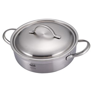 GGS 인덕션 엘리트 통3중 스텐 304 430 전골냄비, 통3중 24cm전골