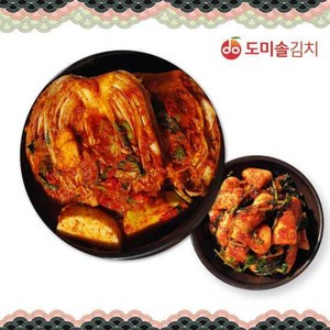 도미솔 사랑채 포기김치 3kg + 사각사각 총각김치 2kg 총5kg, 1개