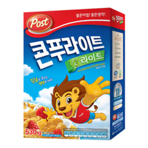 포스트 콘푸라이트 라이트 시리얼, 530g, 4개