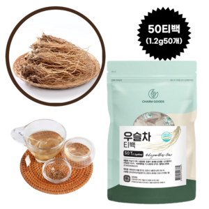 디딤돌이야기 국산 우슬차 티백 국내산 쇠무릎뿌리 100% 식약처 HACCP인증, 1.2g, 50개입, 1개