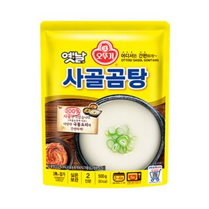 오뚜기 옛날 사골곰탕 국물, 500g, 2개