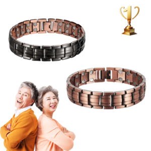 헤이싱크 남녀공용 건강팔찌 부모님 커플 선물, 블랙, 1개