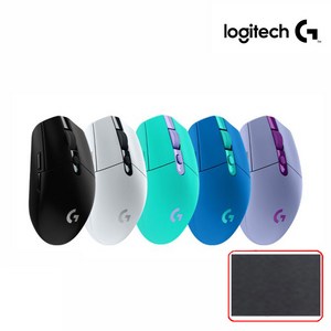 로지텍 로지텍코리아 G304 LIGHTSPEED 게이밍 무선 마우스 2년보증, 0. G304+마우스패드, 블랙