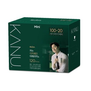 [카누] 디카페인 아메리카노 100T+20T, 108g, 120개입, 1개