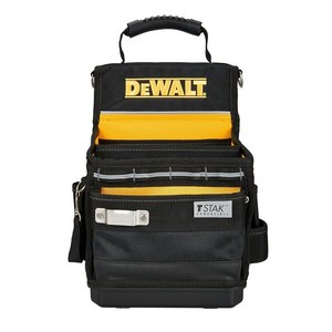 DEWALT 공구 가방 단단한 바닥과 휴대용 스트랩이 있는 쉽게 접근할 수 있는 소형 공구 파우치 (DWST17624)