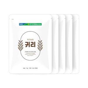 하루세끼쌀 [하루세끼쌀] 2024년 햅곡 잡곡 옥구농협 귀리 5kg (1kg x5포), 1