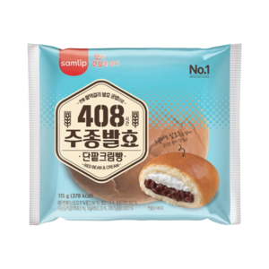 삼립 주종단팥크림빵, 115g, 7개