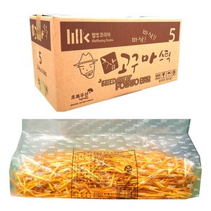 웰빙코리아 참고구마스틱, 5kg, 1개