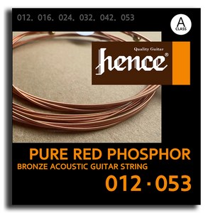 Hence - Pue Red Phospho Bonze Acoustic Sting / 어쿠스틱 스트링 (012-053), *, *, *, 1개