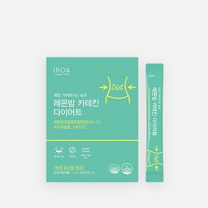 이로아 레몬밤 카테킨 다이어트 (6g*30포) [건강기능식품] -1박스, 180g, 1개