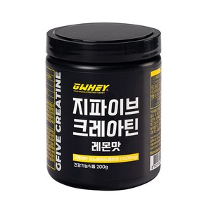 지웨이 지파이브 크레아틴 레몬맛, 200g, 1개