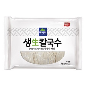 면사랑 생칼국수, 1kg, 5개