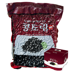 해성 콩 조림 4kg 서리태 콩자반 4키로 콩장 검은콩 조림 콩자반, 1개