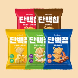 헤이바디 스타트팩 단백칩 5종, 단일속성