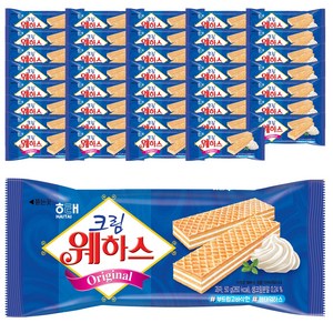 해태 웨하스크림 50g x 20개, 80개