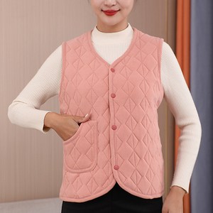 일월전빵 따숩 퀄팅 누빔 포켓 조끼 발열조끼 보온조끼 김장조끼 BW-C073