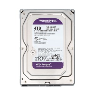 화인츠 WD Purple CCTV 보안용 HDD 하드디스크, 4TB