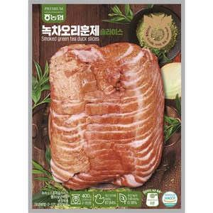 [농협] 녹차 오리훈제 (400g 2~3인분), 400g, 1개