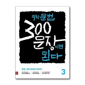 중학 문법 300문장이면 된다 3, 디딤돌