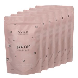 구구솔트 1000도씨 용융소금 조리용(고운입자), 250g, 6개