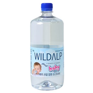 와일드알프 베이비워터, 1L, 6개, 와일드알프 베이비워터 1000ml