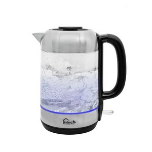 2200W 쾌속가열 전기포트 유리 전기포트 내열유리 전기포트 차 끓이는 유리 전기포트 강화유리 전기포트 유리 전기포트304 무선전기포트, 단품