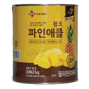 이츠웰 파인애플캔(슬라이스)3.062Kg, 3.062kg, 1개