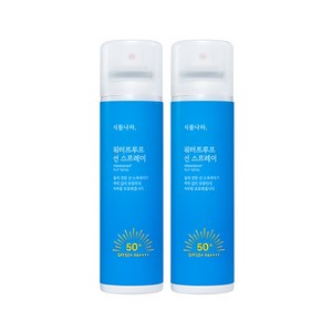식물나라 산소수 워터프루프 선스프레이 100ml SPF50+ PA+++ 여름 강 바다 물놀이 자외선차단, 2개