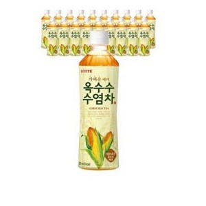 롯데칠성음료 가벼운 매력 옥수수 수염차, 500ml, 96개