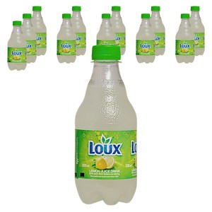 LOUX 탄산레몬 드링크, 330ml, 12개