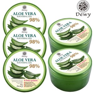 듀이 리얼촉촉 알로에베라 수딩 젤 300g X 5개 [뷰티몰화장품]