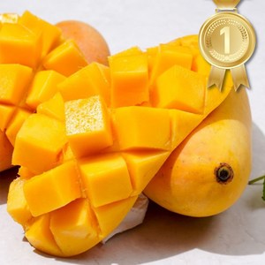 최상품 마하차녹 무지개 망고 태국 고당도, 1박스, 4kg 내외(8~13과수)